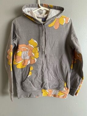Patagonia Floral Hoodie Women’s Small